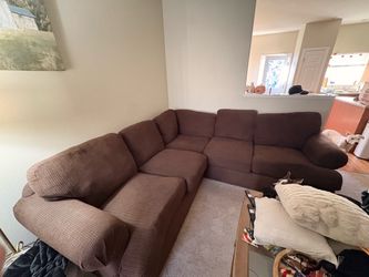 Brown couch