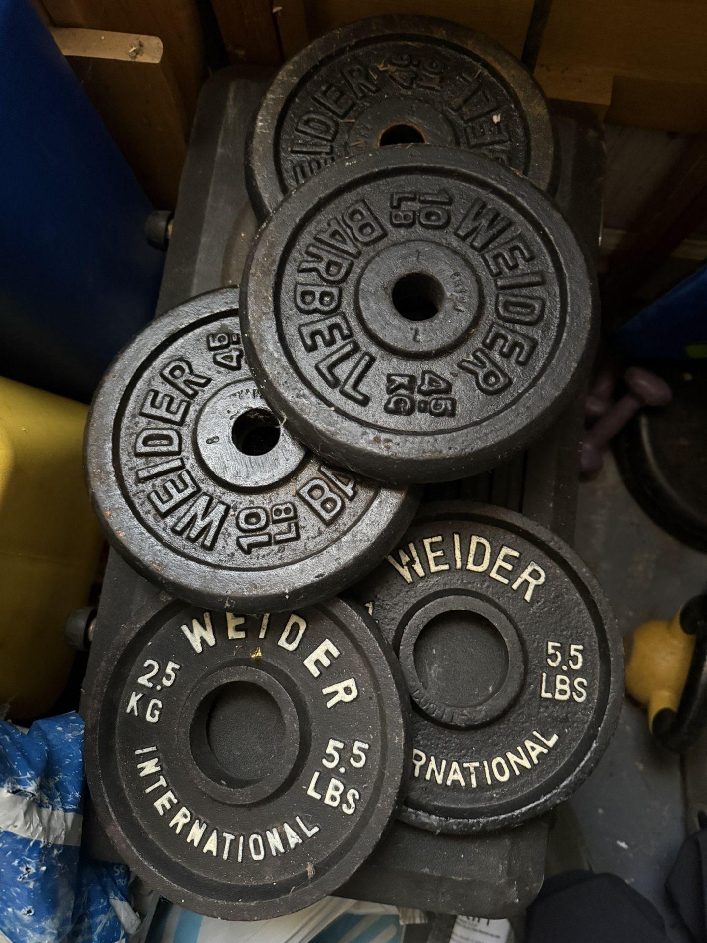 Weider Barbell Weight Training