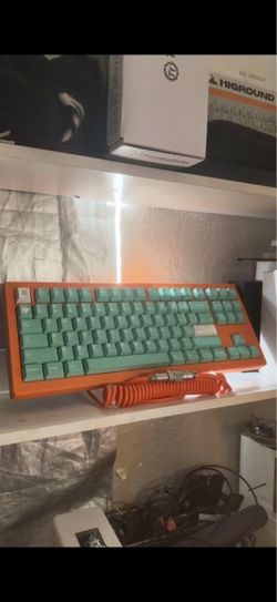 Drop CSTM80 + Orange Drop Top Case Keyboard