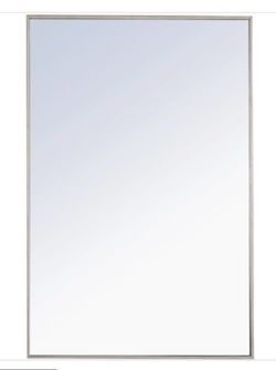 Monet 42” X 28” Silver Wall Mirror
