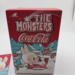 Pop Mart The Monsters Coca Cola Blind Box Snowy Mountain