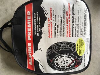 Tire chains, never used (not cables)