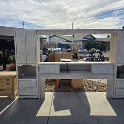 King size storage bedframe