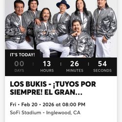 LOS BUKIS CONCERT SOFI STADIUM FRIDAY FEBRUARY 2026