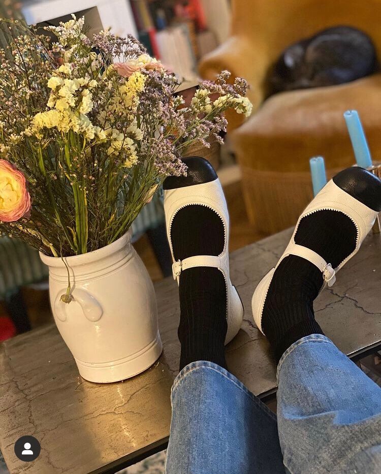 π similar Chanel Mary Janes