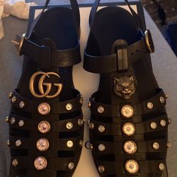 Gucci Rubber Sandals Size 40