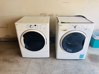 Kenmore Front Load Washer & Dryer Set – Stackable or Side-by-Side