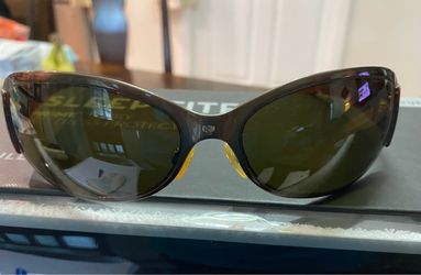 Vintage Chanel Wrap Shield Sunglasses – Brown Tint 4115 c.302/73 – Good Condition