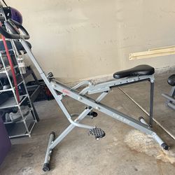Row N Ride Squat Machine