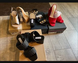 Block heels shoes size 6.5m