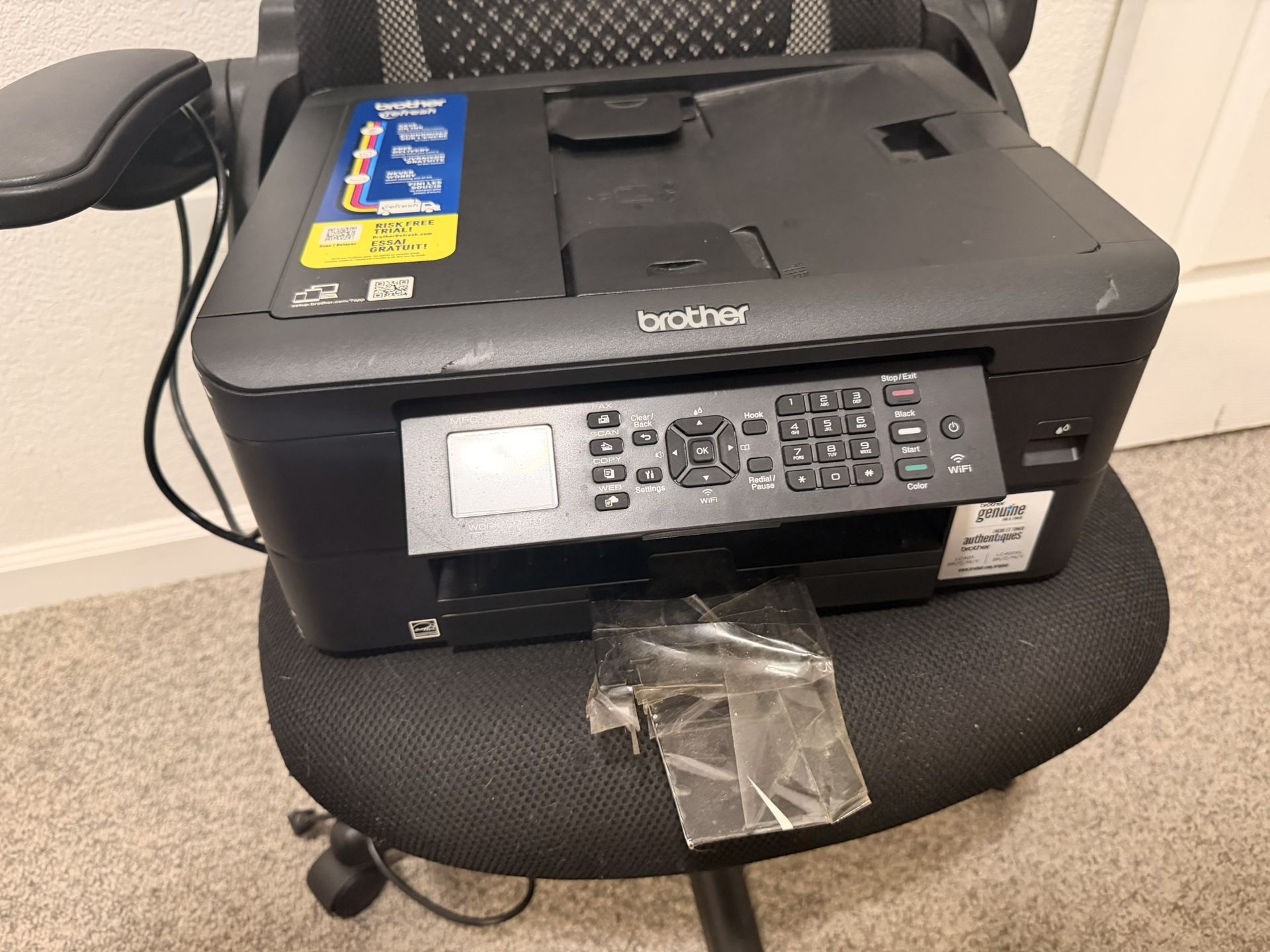 Brother MFC-J1010DW All-In-One Printer/Scanner/Copier