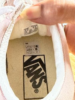 Pale pink Vans