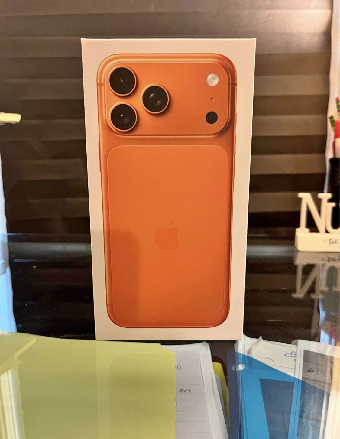 Orange iPhone 17 Pro Max (Still sealed)