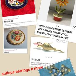 Antique Brooches...