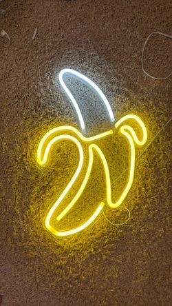 Banana LED Sign
