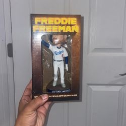 Freddie Freeman World Series walk-off bobblehead 