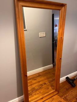 Tall Mirror, Wood Frame 29” x 60”