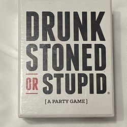 Drunk Stoned Or Stupid Party Game Adult 