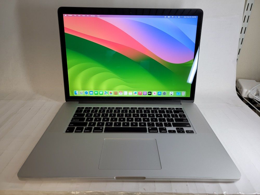 MacBook Pro Retina 15" Laptop Core i7 Quad-Core/ 16GB/ 512GB SSD macOS Sonoma #9958
