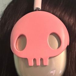 Pink Kuromi Skull Airpod Pro Max Covers
