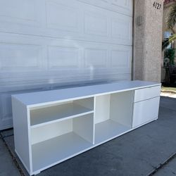White TV Stand 