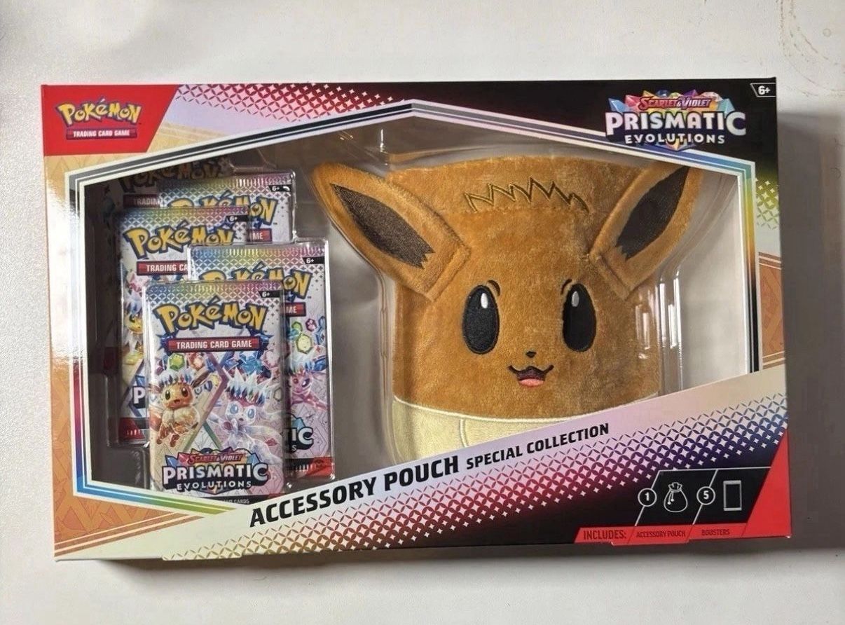 Pokemon TCG Scarlet and Violet: Prismatic Evolutions Accessory Pouch