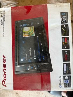 Pioneer AVH-120BT DVD RDS AV Stereo