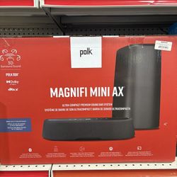 Polk MagniFi Mini AX Sound Bar with Wireless Subwoofer