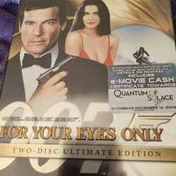 Dvd "FOR YOUR EYES ONLY"