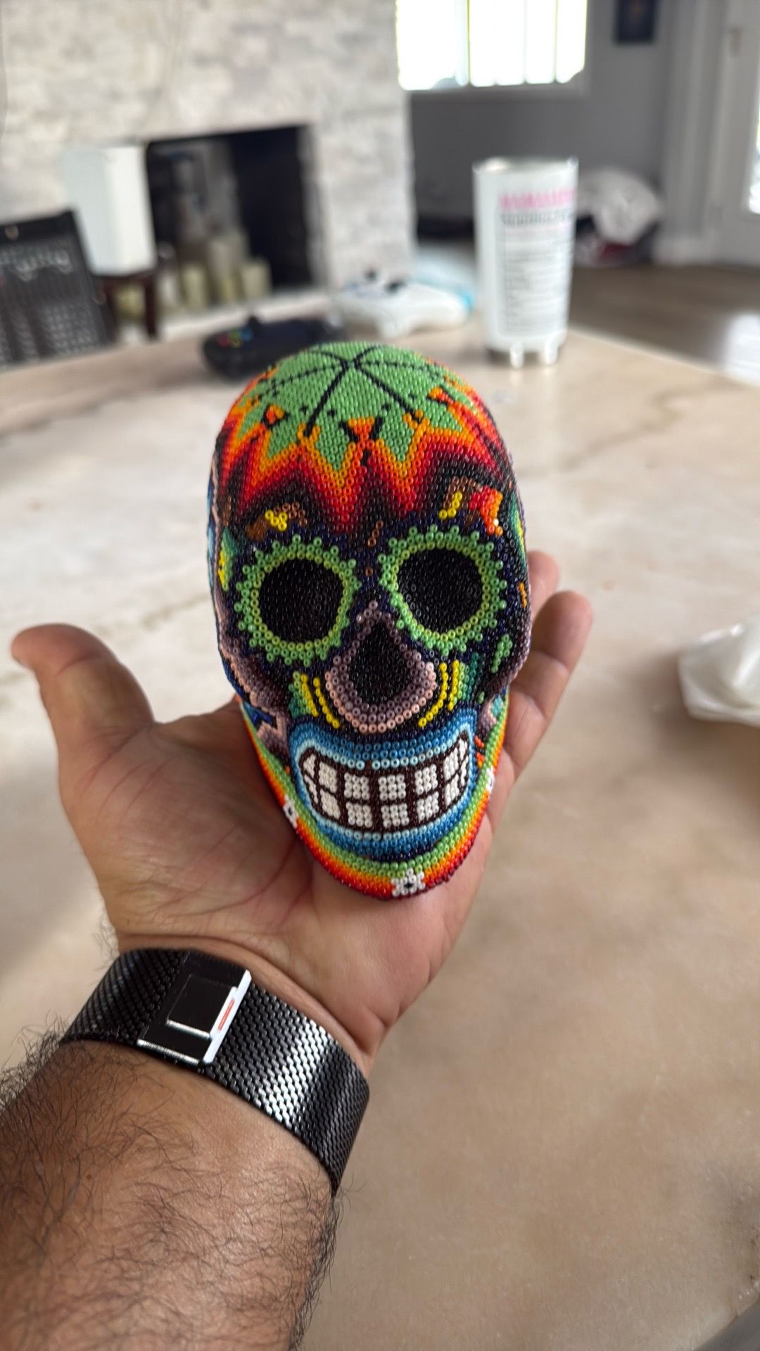 Chaquira arte huichol
