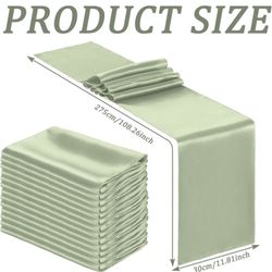 24 Pack Sage Table Runners