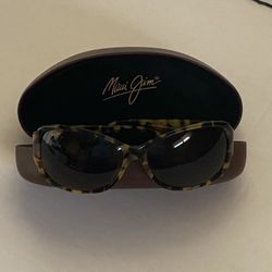 Maui Jim Nalani Women's Sunglasses MJ295 10L 61/16 126 Turtoise With Case Japan