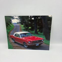 1965 Mustang By AutoBahn Graphics Photographer Brad Wagner 8x10 Cardboard Pic