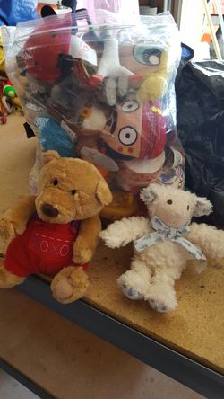 Stuffed animals 5 all