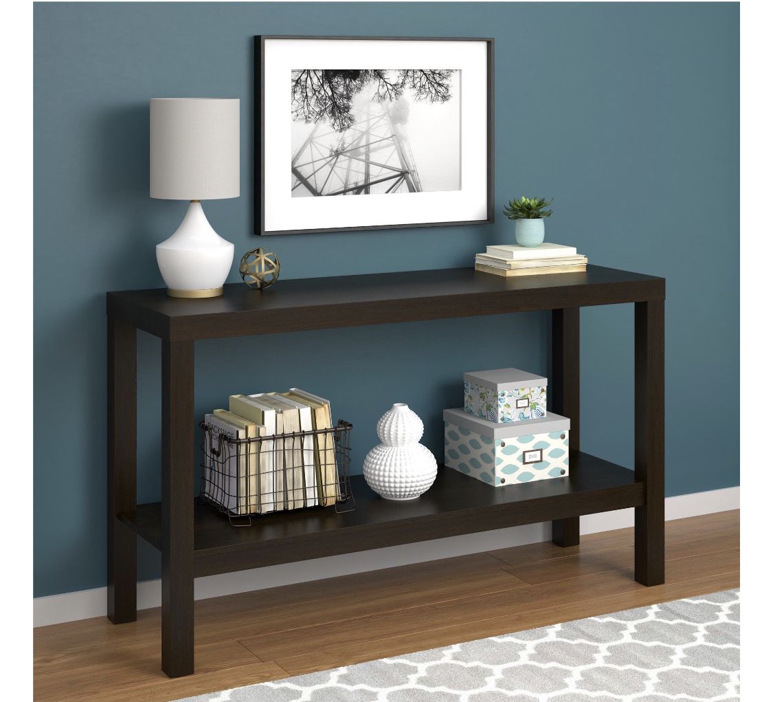 Mainstays Parsons Console Table, - expresso