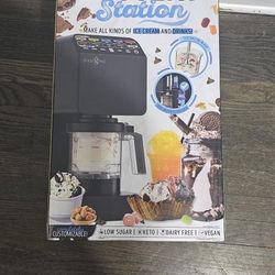 Dessert Station: Ice Cream, Frozen Yogurt and Sorbet Maker