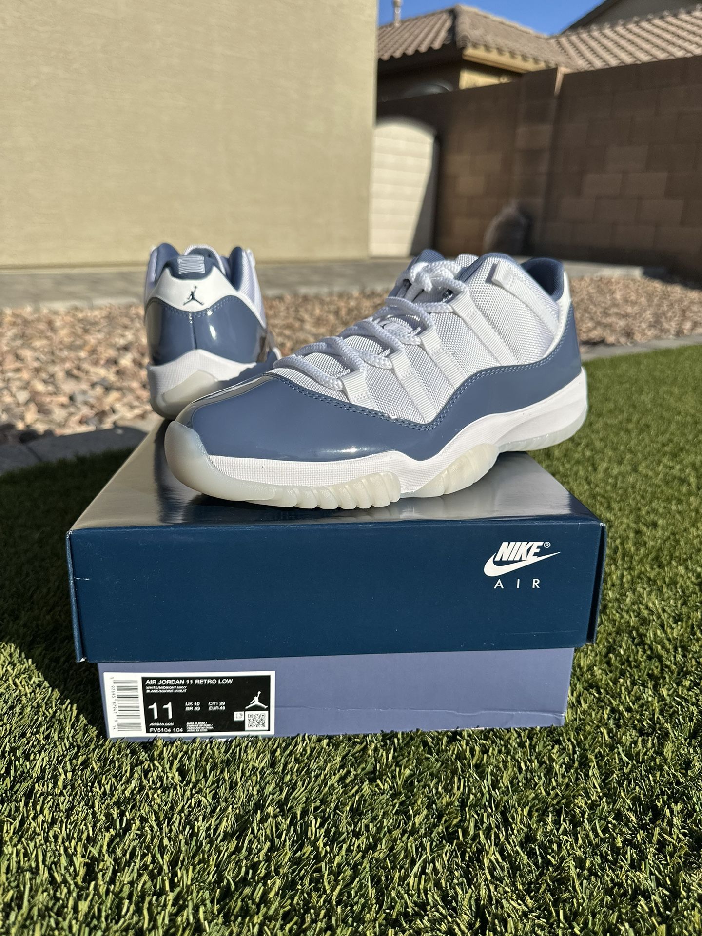 Air Jordan 11 Retro Low Diffused Blue NEW/RECEIPT SIZE: 11 $210 FIRM ONLY!