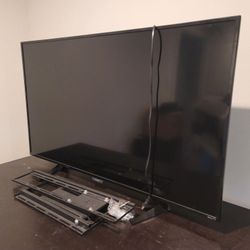 55inch Sharp Roku TV. with wall mount