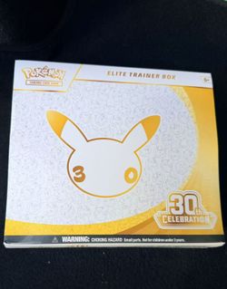 Pokemon 30th Celebration ETB
