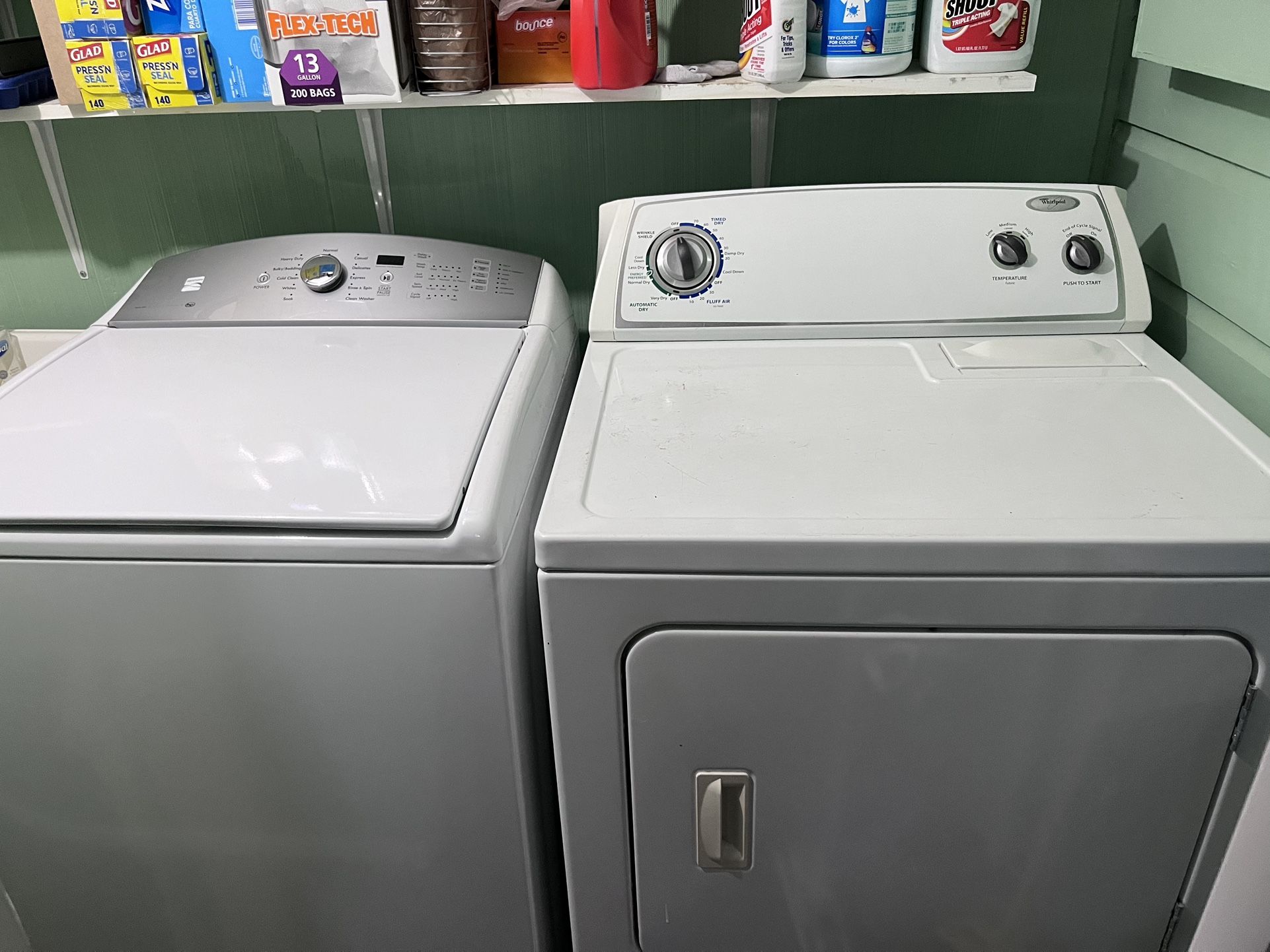 Washer and Dryer (separately Or Set)