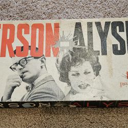 Vintage 1957 Rare Person-Alysis The Psychologist Game For Adults Complete