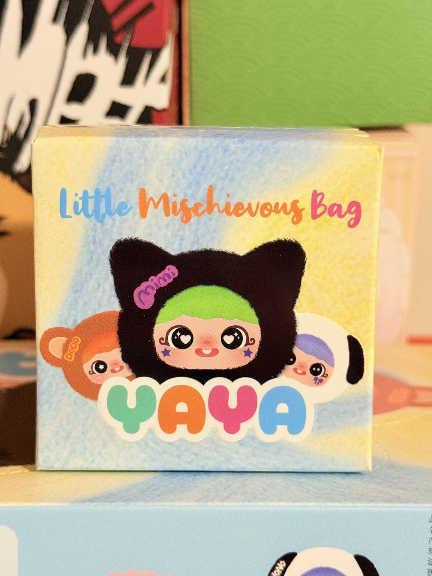 Baby Three Yaya - Mischievous Plush with Keyring