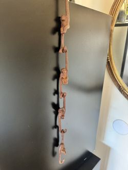 Vintage iron monkeys hooks
