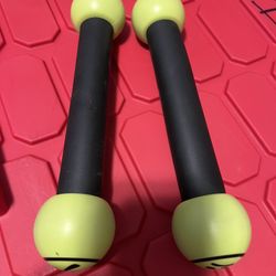 Zumba Toning Sticks, Hand Weights for Women, Dumbbell Weight Set, 1 Pound