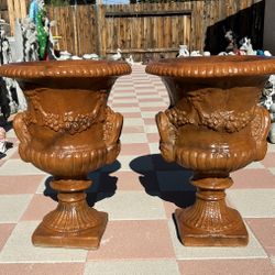 New Flower Pots Made Out Cement Perfect Gift 🎁 