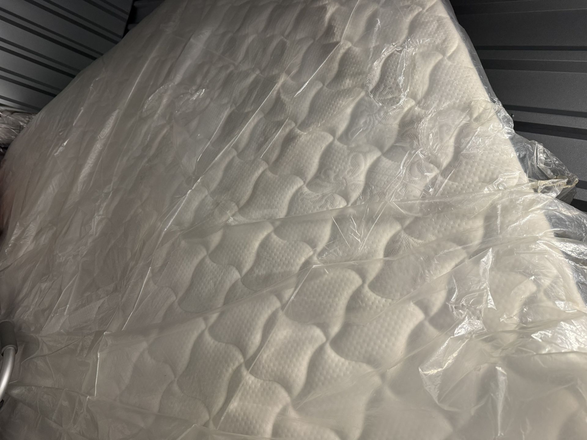 Cal King Mattress + 2 Box Spring Foundations + Refrigerator