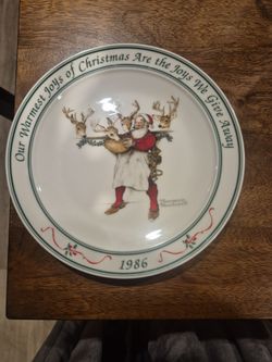 Christmas plate
