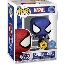 Funko Pop! Marvel ~ Spider-Girl Blue Suit CHASE #955 ~ PIAB Exclusive Limited Ed