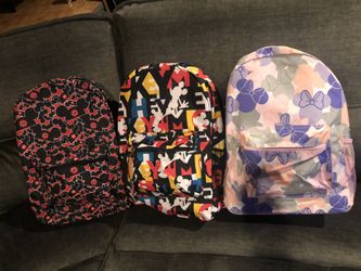 Mickey And Minnie Bag Packs