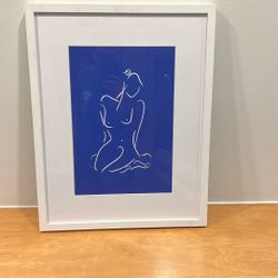 Art (white Frame)